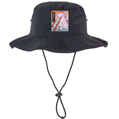 Funny Animal Kaiju Axolotl Japanese Monster  Legacy Cool Fit Booney Bucket Hat