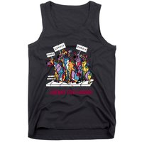 Funny Anti Kamala Harris Hyenas For Harris Tank Top