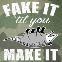Fake It Or Make It Opossum Legacy Tie Dye Trucker Hat