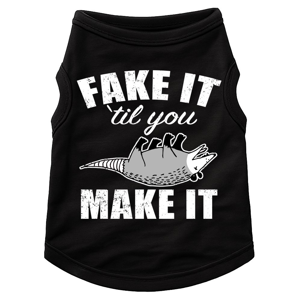 Fake It Or Make It Opossum Doggie Tank