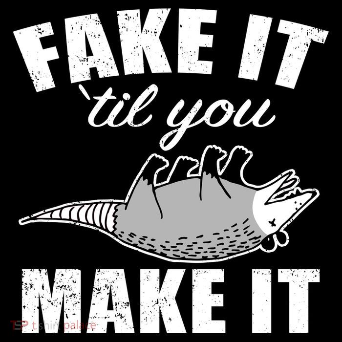 Fake It Or Make It Opossum Sweatshirt