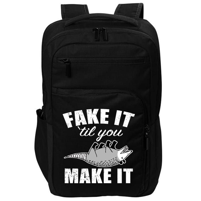 Fake It Or Make It Opossum Impact Tech Backpack