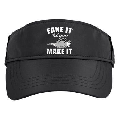 Fake It Or Make It Opossum Adult Drive Performance Visor