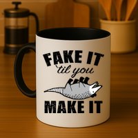 Fake It Or Make It Opossum Mug
