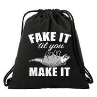 Fake It Or Make It Opossum Drawstring Bag