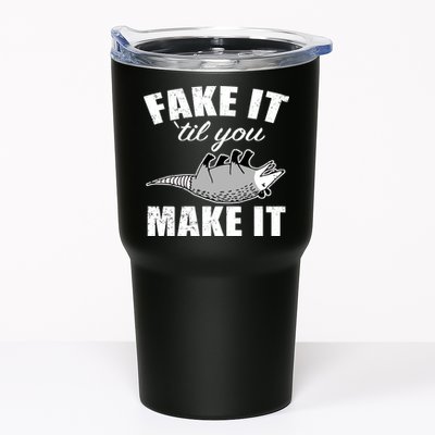 Fake It Or Make It Opossum Tumbler
