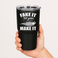 Fake It Or Make It Opossum Tumbler
