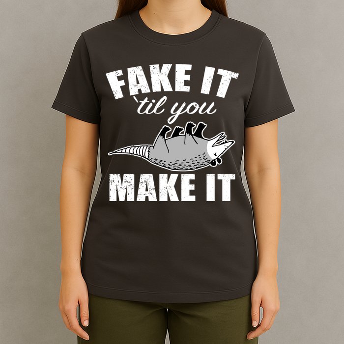 Fake It Or Make It Opossum T-Shirt