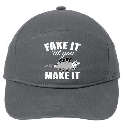 Fake It Or Make It Opossum 7-Panel Snapback Hat