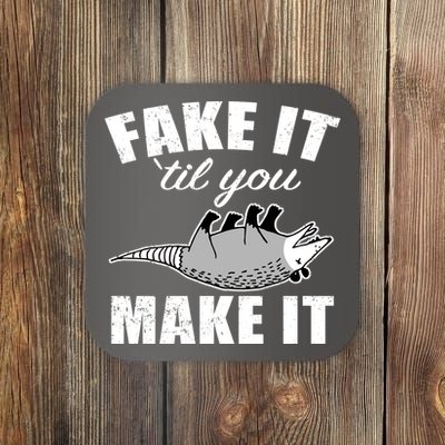 Fake It Or Make It Opossum Coaster