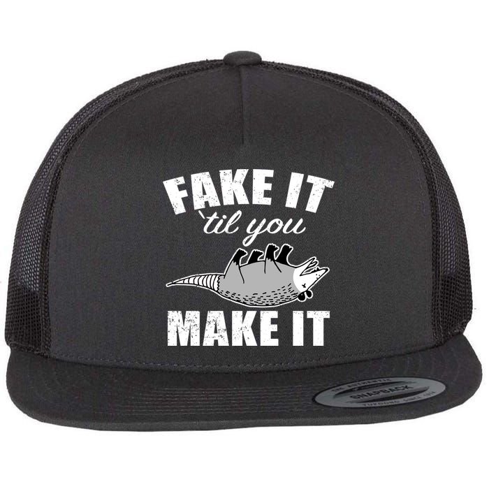 Fake It Or Make It Opossum Flatbill Hat