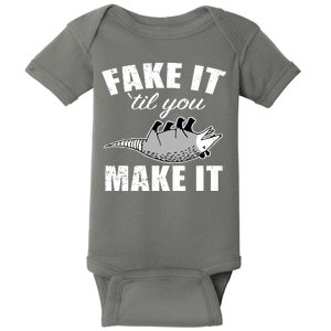 Fake It Or Make It Opossum Baby Bodysuit