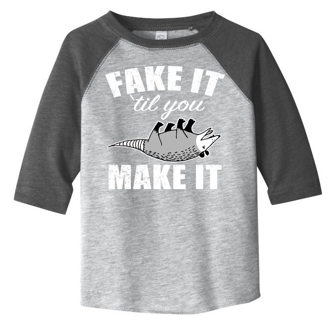 Fake It Or Make It Opossum Toddler Fine Jersey T-Shirt