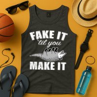 Fake It Or Make It Opossum Tank Top