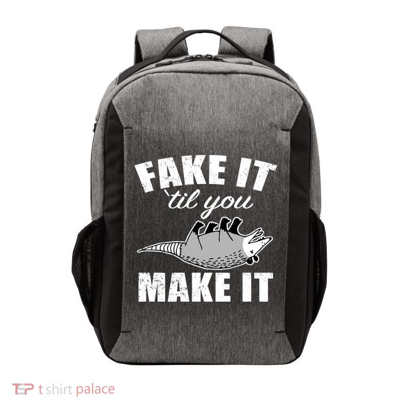 Fake It Or Make It Opossum Vector Backpack