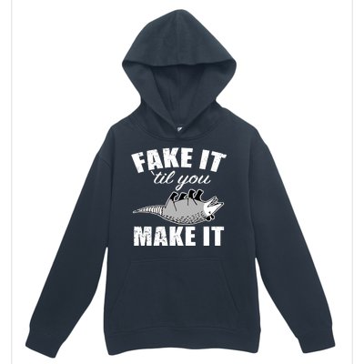 Fake It Or Make It Opossum Urban Pullover Hoodie