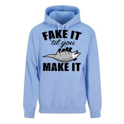 Fake It Or Make It Opossum Unisex Surf Hoodie