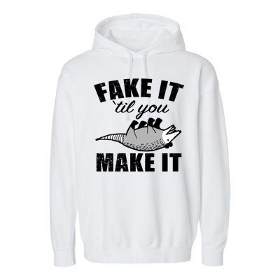 Fake It Or Make It Opossum Garment-Dyed Fleece Hoodie