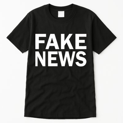Fake News Bold Text Tall T-Shirt