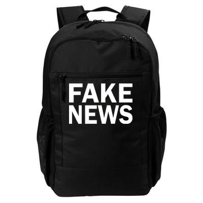 Fake News Bold Text Daily Commute Backpack