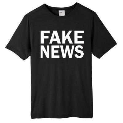 Fake News Bold Text Tall Fusion ChromaSoft Performance T-Shirt