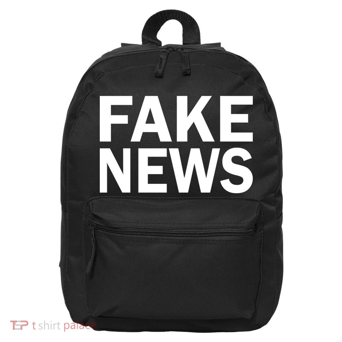 Fake News Bold Text 16 in Basic Backpack