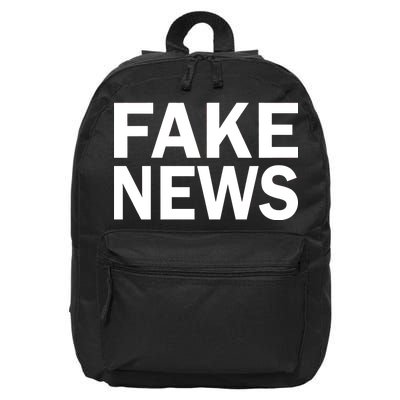 Fake News Bold Text 16 in Basic Backpack