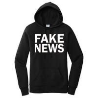 Fake News Bold Text Women's Pullover Hoodie