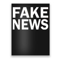 Fake News Bold Text Poster