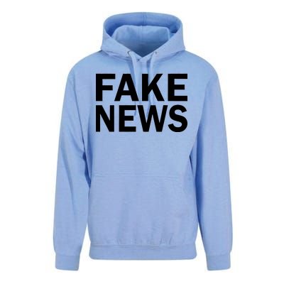 Fake News Bold Text Unisex Surf Hoodie