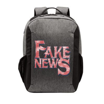 Fake News Distressed Text Vector Backpack