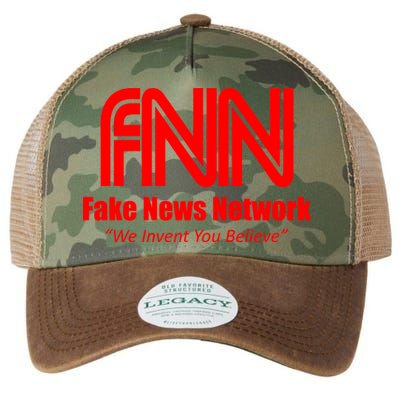 Fake News Network FFN We Invent You Believe Donald Trump Legacy Tie Dye Trucker Hat