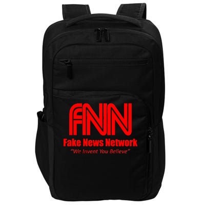 Fake News Network FFN We Invent You Believe Donald Trump Impact Tech Backpack