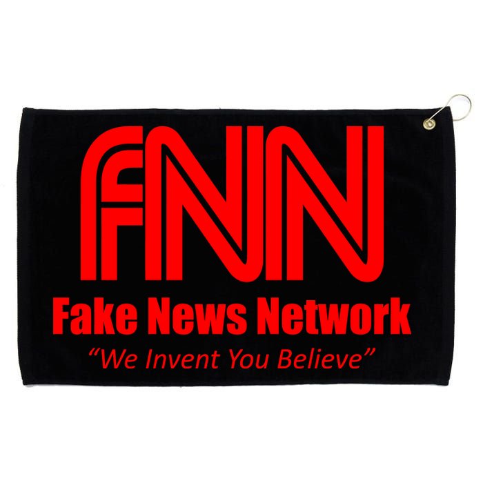 Fake News Network FFN We Invent You Believe Donald Trump Grommeted Golf Towel