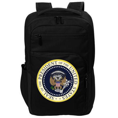 Fake Presidential Seal Impact Tech Backpack