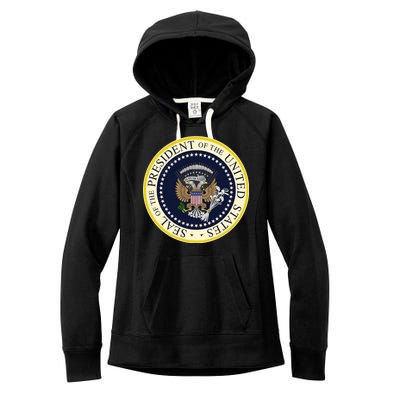 Fake Presidential Seal Women's Fleece Hoodie