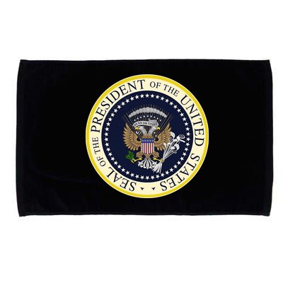 Fake Presidential Seal Microfiber Hand Towel