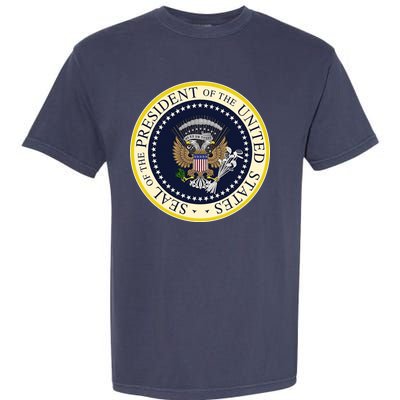 Fake Presidential Seal Garment-Dyed Heavyweight T-Shirt