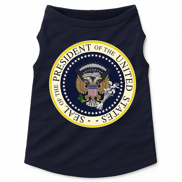 Fake Presidential Seal Doggie Tank