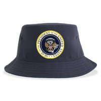 Fake Presidential Seal Sustainable Bucket Hat