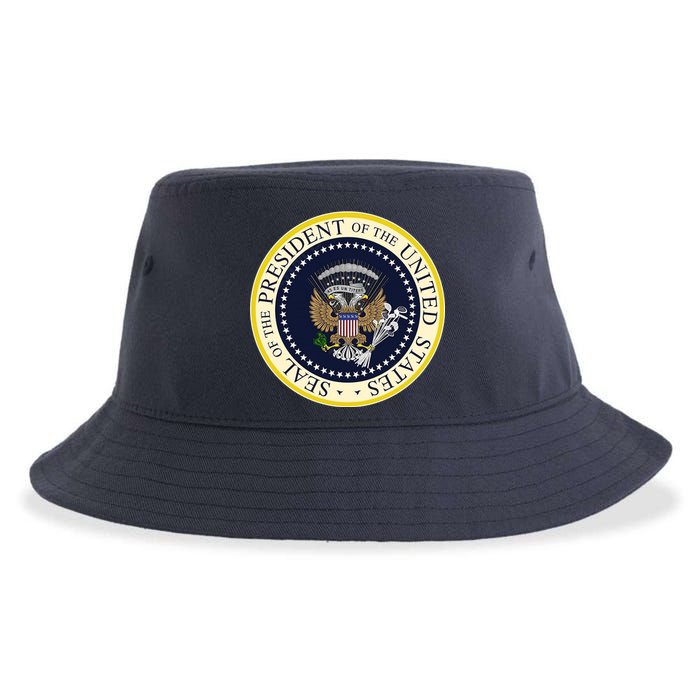 Fake Presidential Seal Sustainable Bucket Hat