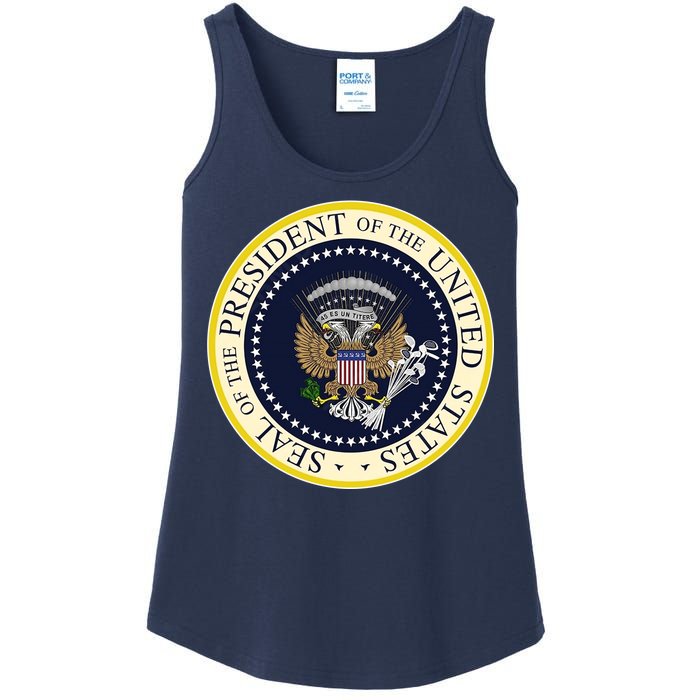 Fake Presidential Seal Ladies Essential Tank