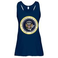 Fake Presidential Seal Ladies Essential Flowy Tank