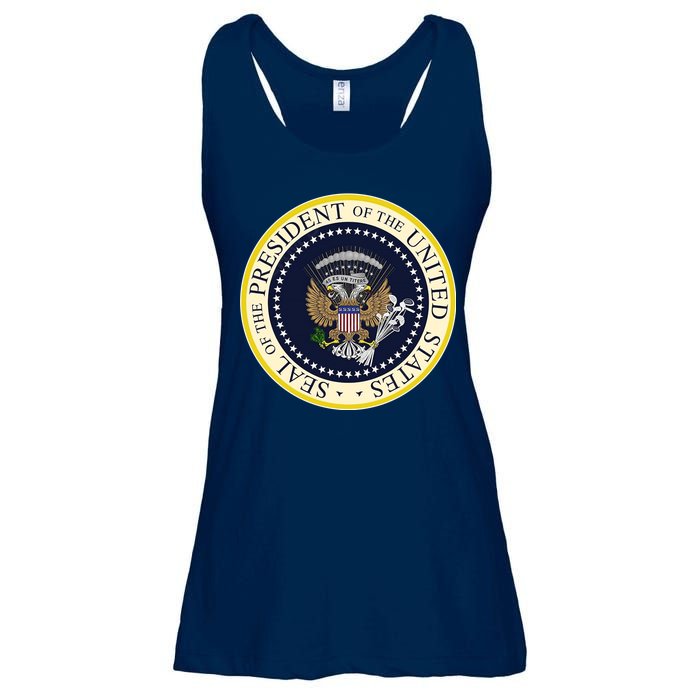 Fake Presidential Seal Ladies Essential Flowy Tank