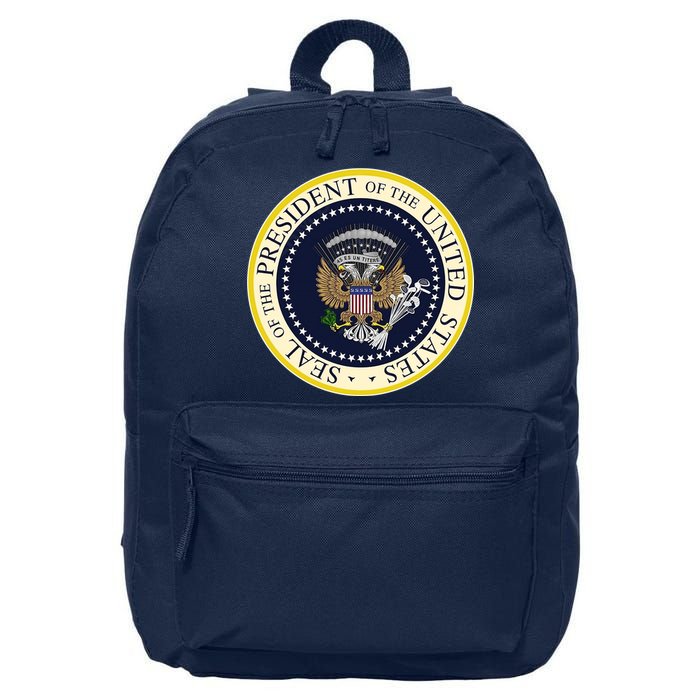 Fake Presidential Seal 16 in Basic Backpack