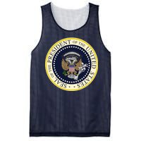 Fake Presidential Seal Mesh Reversible Basketball Jersey Tank