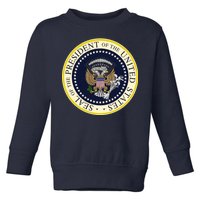 Fake Presidential Seal Toddler Sweatshirt