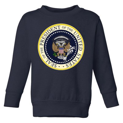 Fake Presidential Seal Toddler Sweatshirt