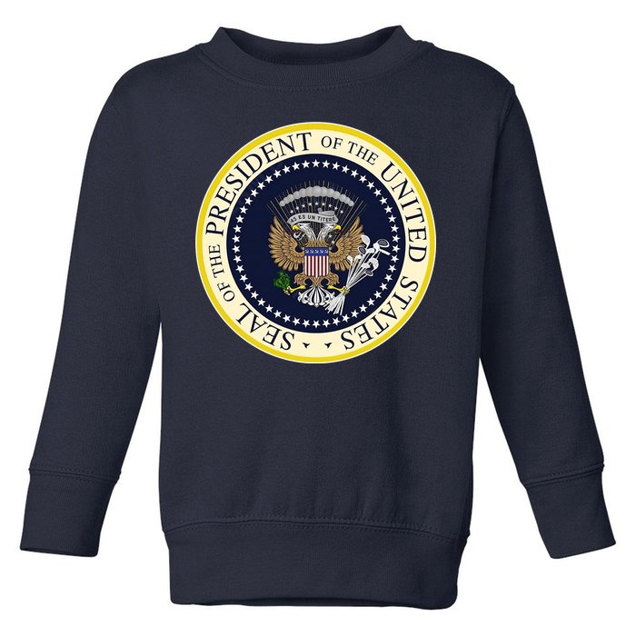 Fake Presidential Seal Toddler Sweatshirt