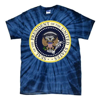 Fake Presidential Seal Tie-Dye T-Shirt